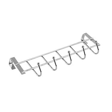 Imagem de URGDWEKJY Cabideiro montado na parede, 5 ganchos, suporte de parede para casa, suporte para toalhas, ganchos de aço inoxidável para casa, cozinha, banheiro, quarto, cabide de parede