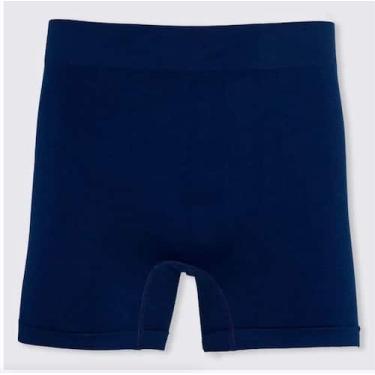 Imagem de Cueca lisa media algodão - MDR, Azul escuro, P