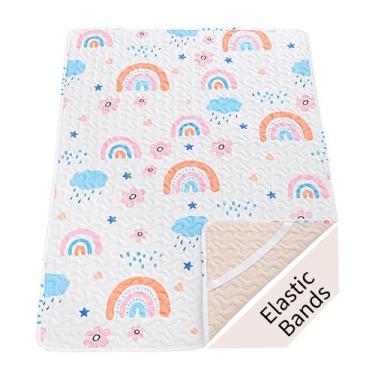 Imagem de Lençol acolchoado Pack n Play MatLeya 97x66cm, elástico acolchoado