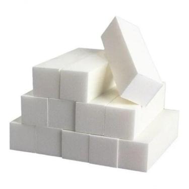 Imagem de Kit 10 Lixas Bloco Polidora Unhas Acrílico Gel Fecha Poros