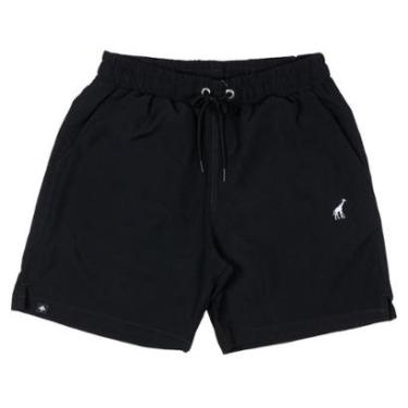 Imagem de Bermuda Lrg Elástico 47 Preto-Masculino