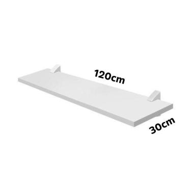 Imagem de Prateleira Multivisão - 30x120 Branca