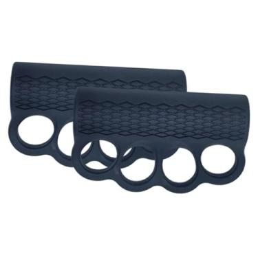 Imagem de KiBcsLic 1 par de luvas de proteção para levantamento de peso, para academia, proteção para as mãos, para musculação, fitness, treinamento cruzado, homens e, Preto