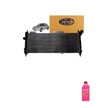 Imagem de Kit Radiador GM Corsa Classic 2006/2009 16V + Aditivo Visconde Rosa Pronto Uso