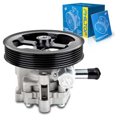 Imagem de PHILTOP Bomba de direção hidráulica 202402 com polia, adequada para 2009-2020 Journey 2.4L, 2008-2014 Avenger 2.4L, 2011-2014 200 2.4L, 2007-2010 Sebring 2.4L, substituir OE 202402, 38010 30, 51