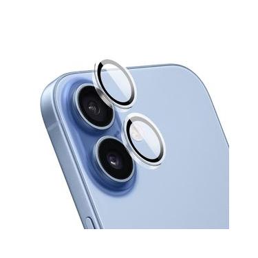 Imagem de Protetor de Lente para iPhone 17 - Survivor - Transparente com molde aplicador - Frame para câmera - Gshield