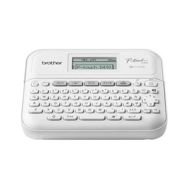 Imagem de Rotulador eletrônico portátil Brother PTD410, Branco