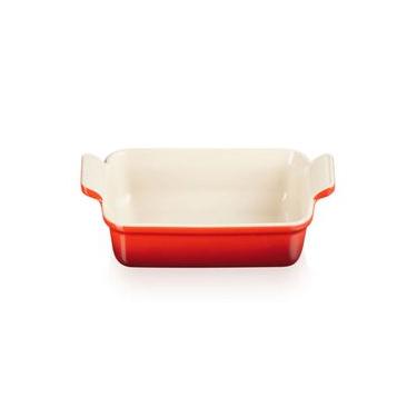 Imagem de TRAVESSA RETANGULAR LE CREUSET 19CM HERITAGE VERMELHO 71102190600001 Vermelho
