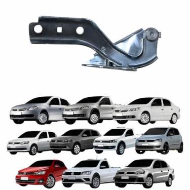 Imagem de Dobradiça Capo Vw Gol Voyage Saveiro G5 G6 G7 2008 Até 2020 Fox 2011 Até 2014 Lado Esquerdo Motorista