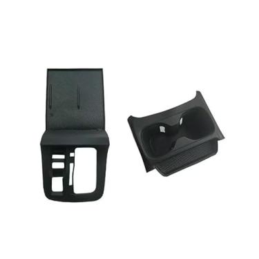 Imagem de KEPHTH Acessórios para Nissan Sentra 2025 2026 2020-20206 inserções de suporte de copo de carro e substituição da bandeja do console central, inserções de suporte de copo de silicone, suporte de