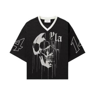 Imagem de Camisetas Esportivas Masculinas De Verão Com Gola Redonda Soltas E Con