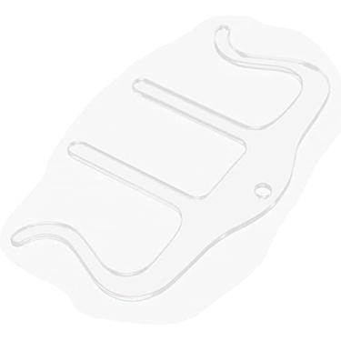 Imagem de Suporte de página de clipe de livro de música, acessórios de instrumento de plástico em forma de M para piano. Material plástico durável, seguro para segurar páginas, leve e portátil. Ideal para