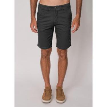 Imagem de Bermuda Sarja Aleatory Lisa Cinza-Masculino