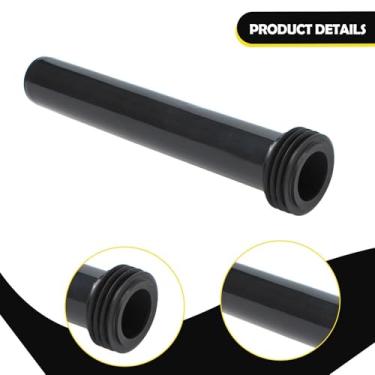 Imagem de predolo Peças de reposição para tubo de descarga de vaso sanitário suspenso, peças para vasos sanitários retos e bidês, fáceis de instalar.