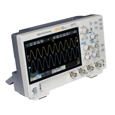 Imagem de Luocute Osciloscópio Digital, 70 MHz, 4 Canais, 12 Bits de Alta Resolução, Taxa de Amostragem de 1,25GSa/s, Tela Sensível Ao Toque de 7 Polegadas, Com Decodificação de Protocolo, (Plugue EUA 100‑240