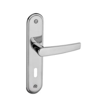 Imagem de Fechadura Interna Concept 40mm Espelho Cromada 401 - Pado Cor:Cromado,