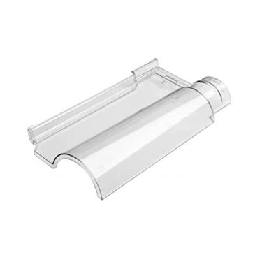 Imagem de Kit 6 Telhas De Plástico Transparente Modelos (Portuguesa)