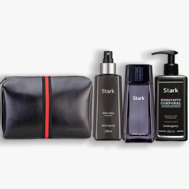 Imagem de Kit Stark Fragrância Masculina Hidratante com Desodorante e Nécessaire
