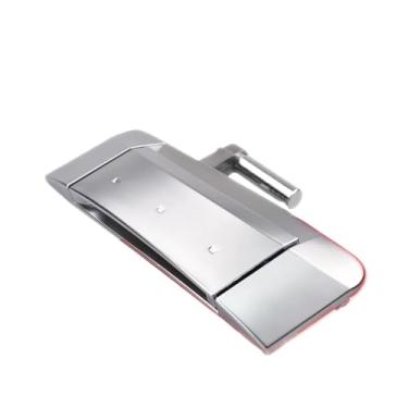 Imagem de Compatível com Nissan 350Z com motor 3.5L V6 2003-2009. Maçanetas externas pretas para portas esquerda e direita. Códigos de barras: #80607-CD40B, 80606-CD00B.(Chrome right)