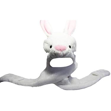 Imagem de Petitebella Chapéu de orelha longa animal (coelho branco, tamanho único)