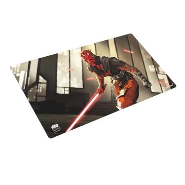 Imagem de Tapete de jogo Star Wars Unlimited Darth Maul Prime – Oficialmente licenciado, impresso a cores, tapete de brinquedo, antiderrapante, tapete de borracha de 61 cm por 35,5 cm, compatível com TCGs e