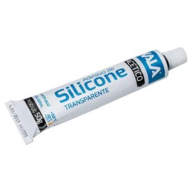 Imagem de Silicone Acético Transparente Kala 50g Selante Antimofo para Banheiro 