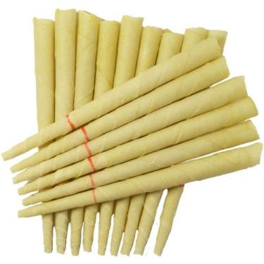 Imagem de Kit 100 Velas Cone Artesanal Breeze Nature com Cera de Abelha  Tradici