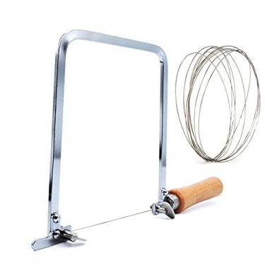 Imagem de Discos de moagem com moldura de aço com serra de arame, para serra de madeira de vidro de cerâmica de jade, ferramentas manuais, roda de moagem//23 (com serra de fio de 0,6 mm)