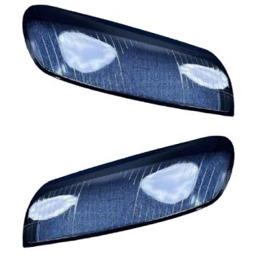 Imagem de Substituição Durável Capa De Plástico Transparente Para Farol Carro, Compatível Com Volvo C30 2006 2007 2008 2009 2010(2PCS right and left)
