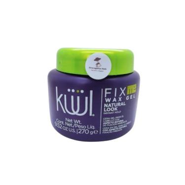 Imagem de Gel Cera Modeladora para Cabelo Dorzu Küül Fix Me 270g Natural