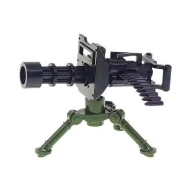 Imagem de Conjunto De Blocos De Montar Militares Com Figuras De Soldados, Armas 