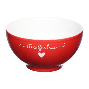 Imagem de Bowl Porcelana Redondo Lamour Hauskraft Vermelho 440 ml
