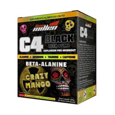 Imagem de C4 black explosion crazy mango (22 saches) - cx new millen