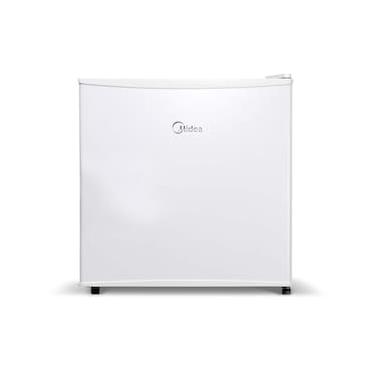 Imagem de Frigobar Midea 45L Inverter Branco e Preto Prata Porta Reversível Bivolt