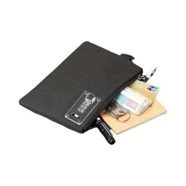 Imagem de Carteira Ultrafina Com Bloqueio De Senha Antifurto, Bolsa Multifuncion