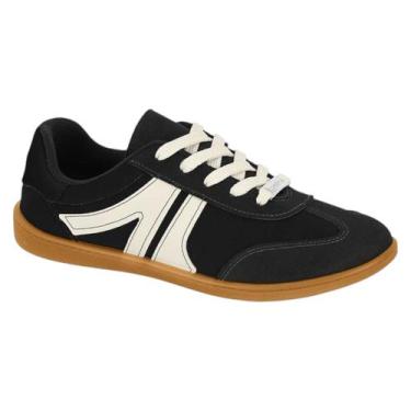 Imagem de Tênis Moleca Casual Nobuck Tunisia Feminina, Cam preto, 35