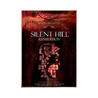 Imagem de Silent Hill 2 Jogo Filme Pegajoso Cartazes Vintage Room Bar Café Decor