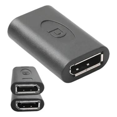 Imagem de Cabo Adaptador Emenda Win Cabos Displayport Fêmea X Displayport Fêmea