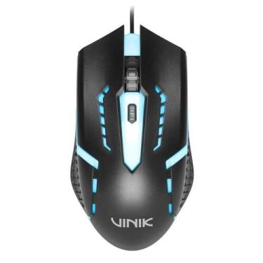 Imagem de Mouse Gamer Vinik Norkes MGNKRGB com Resolução Máxima 1500 DPI, Conexã