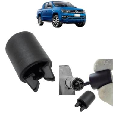 Imagem de Botão Reparo Para Manopla Alavanca Do Freio De Mão Amarok Comfortline 