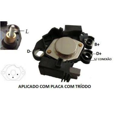 Imagem de Regulador De Voltagem Ikro Cod.ref. Valeo 493820 Blazer s10 vectra ast
