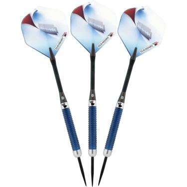 Imagem de Elkadart Lâmina 80% dardos de ponta de aço de tungstênio com estojo de armazenamento/viagem, 21 gramas