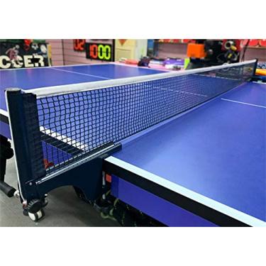 Imagem de Rede de tenis de mesa dobravel IPENNY para esportes de mesa Rede de pingue-pongue profissional Rede de facil configuracao portatil para pingue-pongue e facilmente anexada as superficies da mesa (sem postagem incluida)
