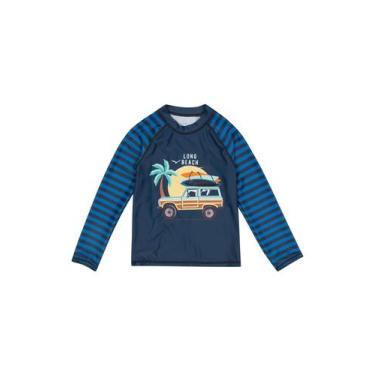 Imagem de Camiseta Infantil Menino Estampada Proteção Solar Uv50+ Malwee
