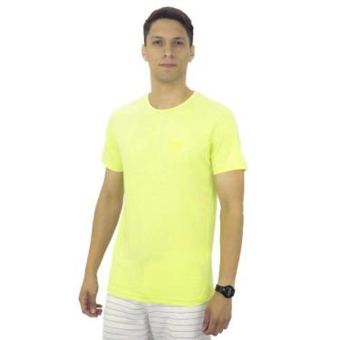 Imagem de Camiseta Básica Gola Redonda Masculina Rg-518 Verde Neon