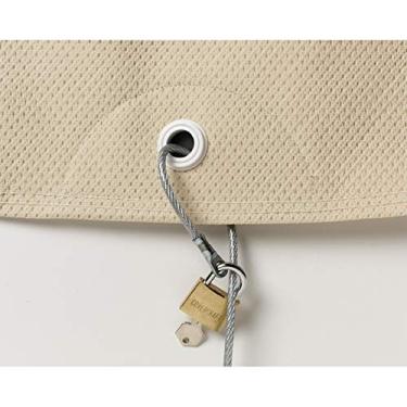 Imagem de Kit de trava de cabo - opcional para capas de carro ZCBL de latão