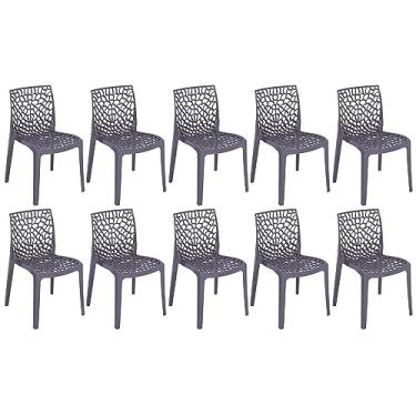 Imagem de Loft7, Kit 10 cadeiras de jantar cozinha Gruvyer