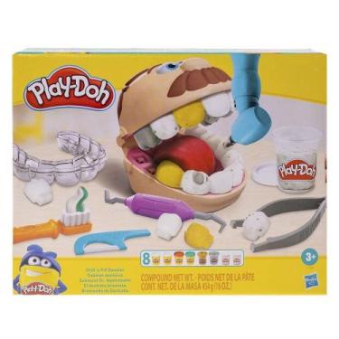 Imagem de Conjunto Play Doh Brincando De Dentista Hasbro - F1259 - H Toys