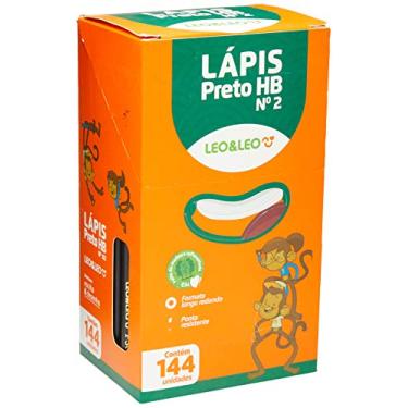 Imagem de Lapis Preto Redondo Hb Madeira - Caixa com 144 Unidade(s), Leonora, 4131, Multicor