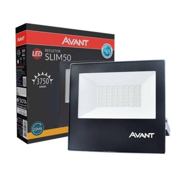 Imagem de Refletor Led Avant 50W 3000K Bivolt Preto